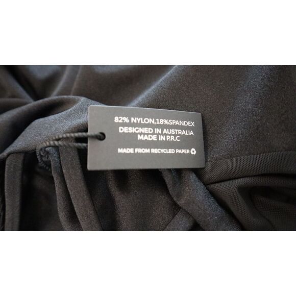 Creatures of XIX Women's Sz Small Black Mesh Bodysuit Pole Wear $90+ - Picture 5 of 7